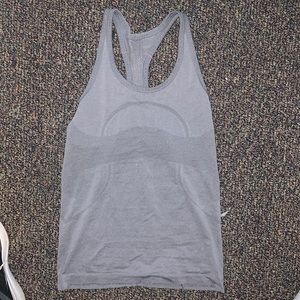 Lulu lemon swiftly tech gray tank